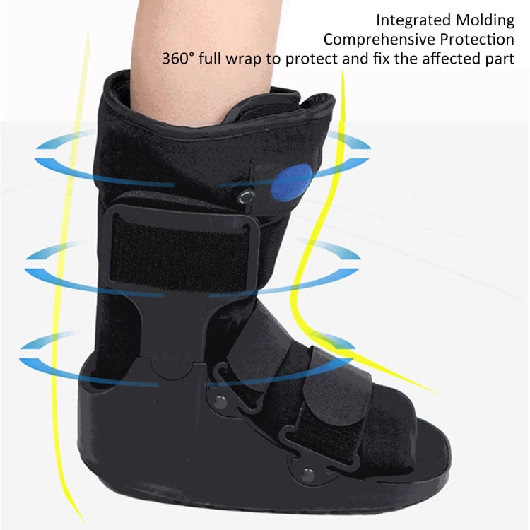 Tall Orthopedic Walking Boot Ankle Fracture Fixation Brace With Gas Bag, Size: M 39-42 - Corrector by PMC Jewellery | Online Shopping South Africa | PMC Jewellery