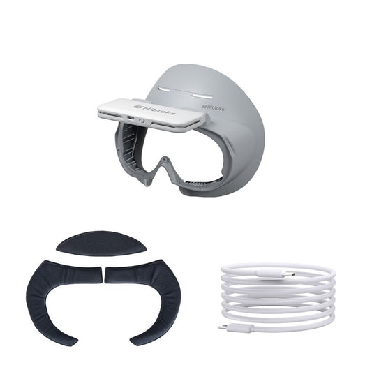 For PICO 4 Hibloks VR Glasses Face Cushion Protector Pad With Fan, Spec: 1pc Ice Silk - VR Accessories by Hibloks | Online Shopping South Africa | PMC Jewellery | Buy Now Pay Later Mobicred