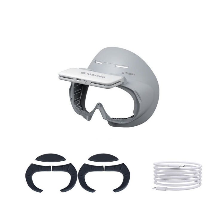 For PICO 4 Hibloks VR Glasses Face Cushion Protector Pad With Fan, Spec: 2pcs Ice Silk - VR Accessories by Hibloks | Online Shopping South Africa | PMC TechLife | Buy Now Pay Later Mobicred