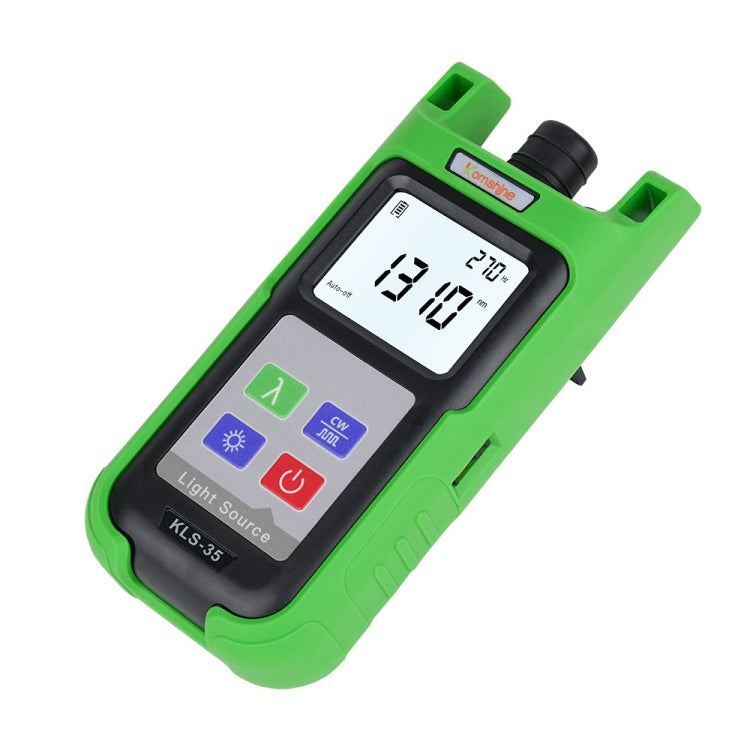 Komshine Handheld Laser Light Source Fiber Tester with LED Backlight, Model: KLS-35-PON - free shipping - PMC TechLife - Order now!