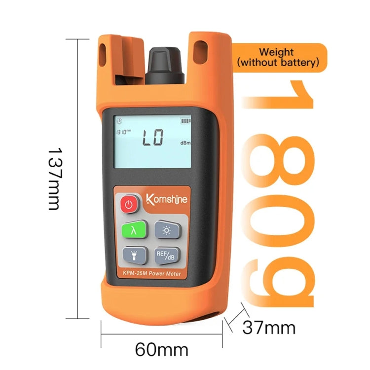 Komshine Mini Handheld Optical Power Meter Fiber Loss Measurement, Specification: KPM-25M-C/-50DBM to +26DBM - Fiber Optic Test Pen by Komshine | Online Shopping South Africa | PMC Jewellery | Buy Now Pay Later Mobicred