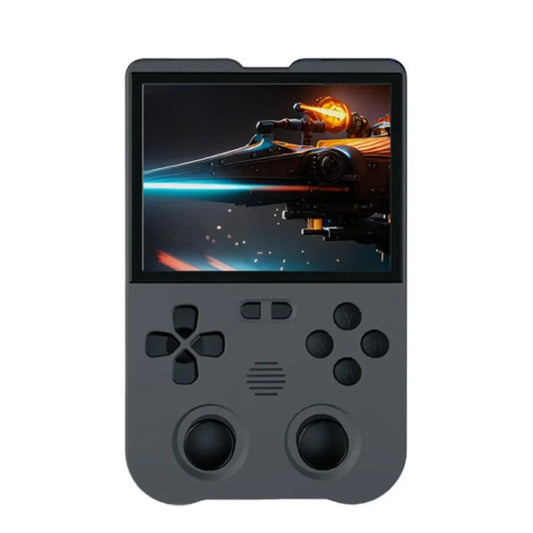 AMPOWN XU10 Handheld Game Console 3.5-Inch IPS Screen Linux System Portable Video Arcade 64G(Grey) - Pocket Console by AMPOWN | Online Shopping South Africa | PMC Jewellery | Buy Now Pay Later Mobicred