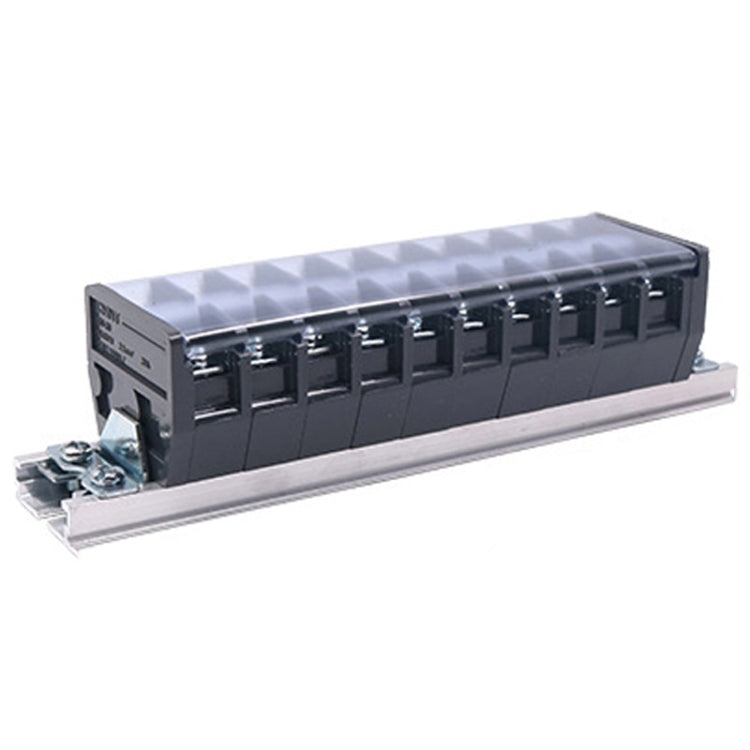 CHINT TD-2010 Terminal Block Rail Type Wiring Block Paralleling Wires Wire Connector - Booster Cable & Clip by CHNT | Online Shopping South Africa | PMC TechLife | Buy Now Pay Later Mobicred