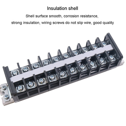 CHINT TD-1520 Terminal Block Rail Type Wiring Block Paralleling Wires Wire Connector - Booster Cable & Clip by CHNT | Online Shopping South Africa | PMC Jewellery | Buy Now Pay Later Mobicred