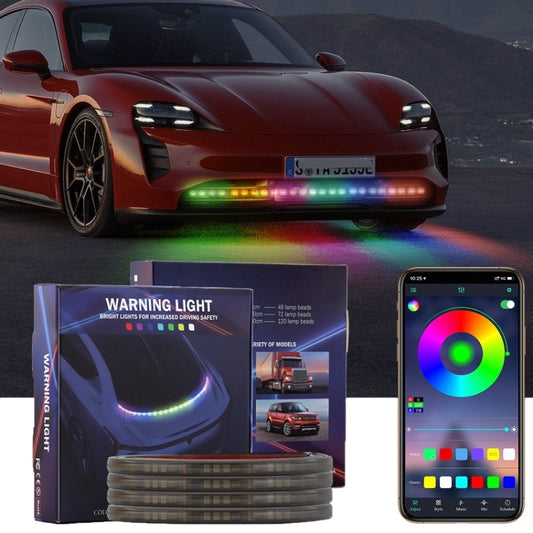 Car Phantom Daytime Running Lights LED Streamer Warning Turning Lights, Length: AR12-120cm APP+RF Model - Running Lights by PMC Jewellery | Online Shopping South Africa | PMC Jewellery | Buy Now Pay Later Mobicred