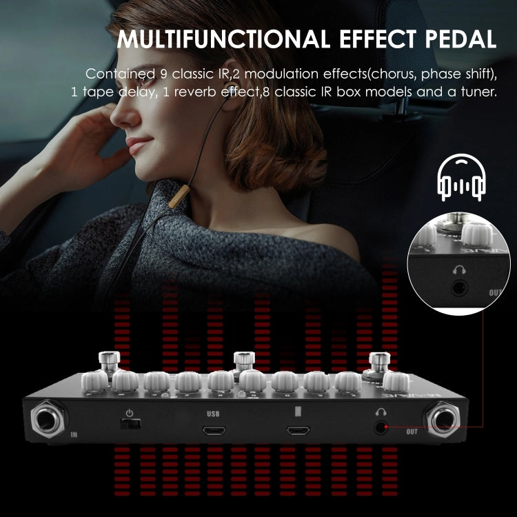 M-VAVE Cube Baby Guitar Effect Device Guitar Accessories - Guitar Tuner Accessories by M-VAVE | Online Shopping South Africa | PMC Jewellery | Buy Now Pay Later Mobicred