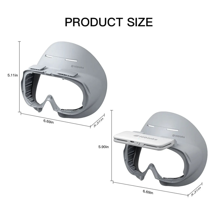 For PICO 4 Hibloks VR Glasses Face Cushion Widened Breathable Protector Pad, Spec: 1pc PU Cotton - VR Accessories by Hibloks | Online Shopping South Africa | PMC Jewellery | Buy Now Pay Later Mobicred