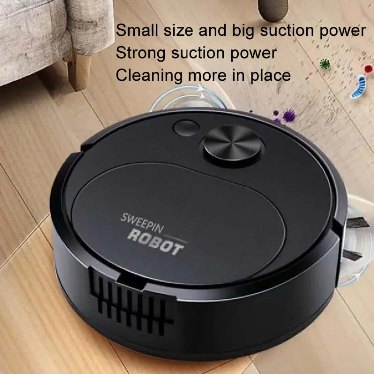 Field Sweeping Robot Auto Family Mini Cleaning Machine USB Charging Smart Vacuum(Black) - Robot Vacuum Cleaner by PMC Jewellery | Online Shopping South Africa | PMC Jewellery