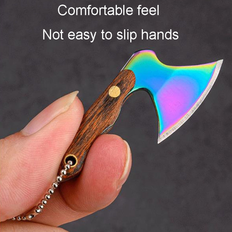 Mini Knife Keychain Portable Removal Express Pendant Accessory With Holster, Model: Kitchen Knife Sanding - Burin &Cutting Knife by PMC Jewellery | Online Shopping South Africa | PMC Jewellery