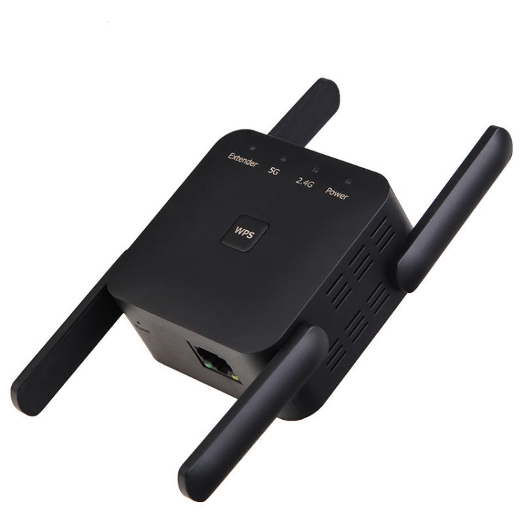 1200Mbps 2.4G / 5G WiFi Extender Booster Repeater Supports Ethernet Port White US Plug - Broadband Amplifiers by PMC Jewellery | Online Shopping South Africa | PMC Jewellery