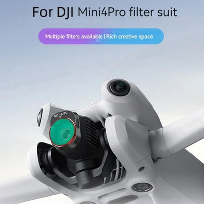 For DJI MINI 4 Pro Drone Lens Filter, Spec: ND16PL - Mavic Lens Filter by PMC Jewellery | Online Shopping South Africa | PMC Jewellery | Buy Now Pay Later Mobicred