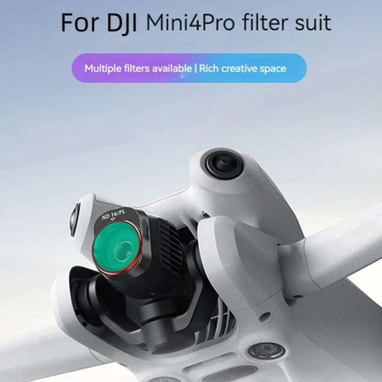 For DJI MINI 4 Pro Drone Lens Filter, Spec: ND4PL - Mavic Lens Filter by PMC Jewellery | Online Shopping South Africa | PMC Jewellery | Buy Now Pay Later Mobicred