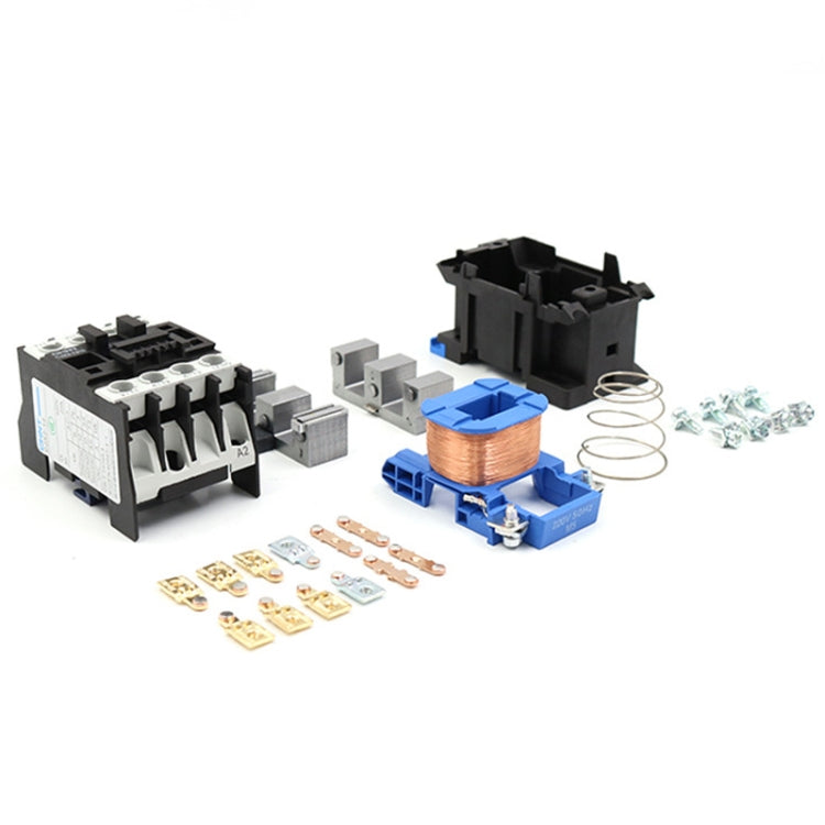 CHNT CJX2-2501 25A 220V Silver Alloy Contacts Multi-Purpose Single-Phase AC Contactor - Relays by CHNT | Online Shopping South Africa | PMC TechLife | Buy Now Pay Later Mobicred