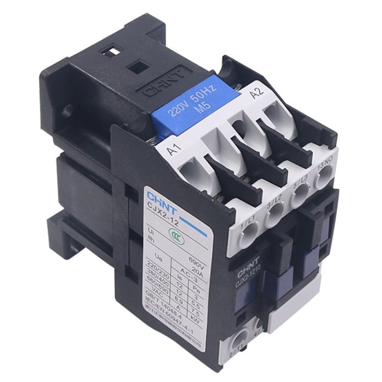 CHNT CJX2-1810 18A 220V Silver Alloy Contacts Multi-Purpose Single-Phase AC Contactor - Relays by CHNT | Online Shopping South Africa | PMC TechLife | Buy Now Pay Later Mobicred