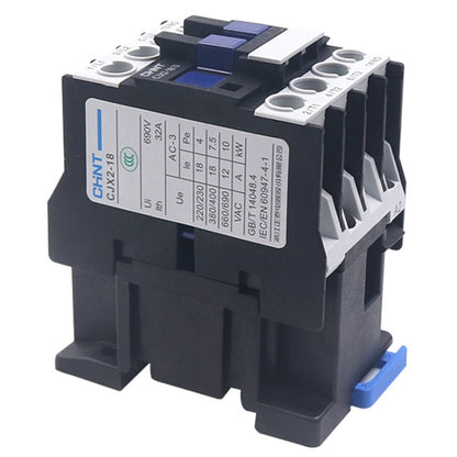 CHNT CJX2-6511 65A 220V Silver Alloy Contacts Multi-Purpose Single-Phase AC Contactor - Relays by CHNT | Online Shopping South Africa | PMC Jewellery | Buy Now Pay Later Mobicred