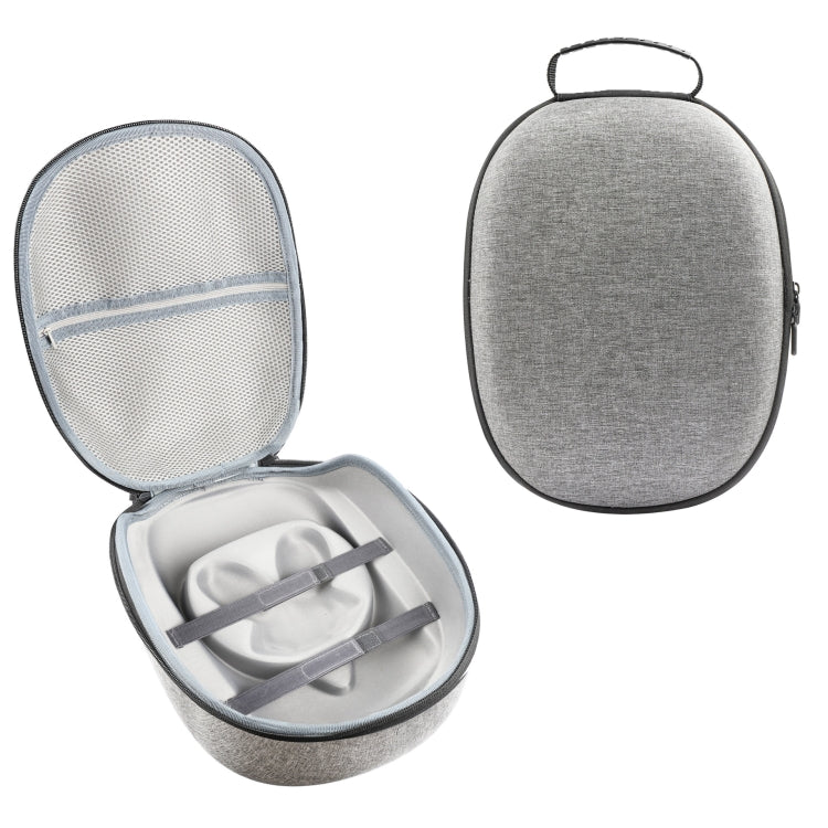 For Meta Quest 3 VR Storage Bag EVA Hard Shell Case Handbag(Grey) - VR Accessories by PMC Jewellery | Online Shopping South Africa | PMC Jewellery