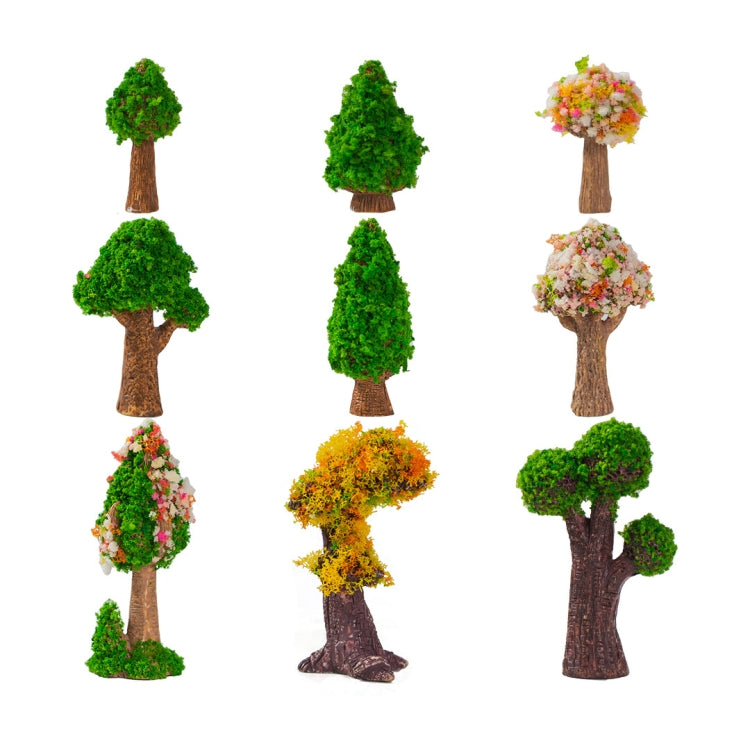 5pcs Micro-Landscape Simulated Green Trees Flowers DIY Gardening Ecological Ornaments, Style: No. 14 Long Grass Tree Flower - Ornaments by PMC Jewellery | Online Shopping South Africa | PMC Jewellery