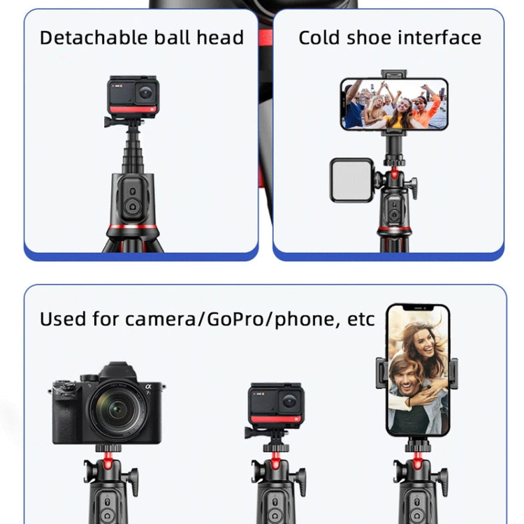 C03 Telescopic Pole With Remote Octopus Tripod Mobile Phone Camera Portable Handheld Photo Bracket - Stand by PMC Jewellery | Online Shopping South Africa | PMC Jewellery | Buy Now Pay Later Mobicred