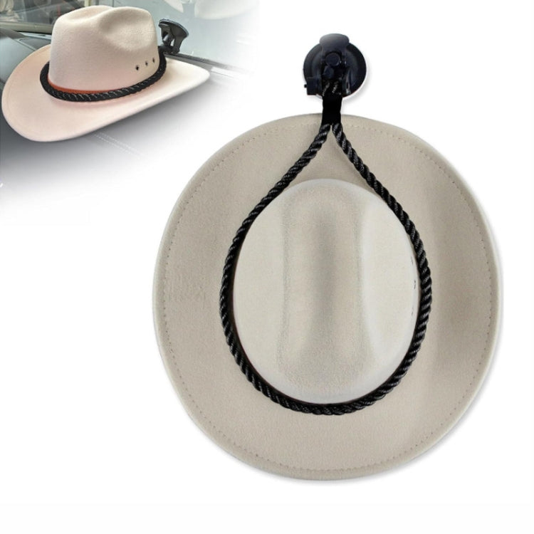 Car Cowboy Hat Rack Home Door Rear Hat Hook Holder, Color: Black - Stowing Tidying by PMC Jewellery | Online Shopping South Africa | PMC Jewellery | Buy Now Pay Later Mobicred