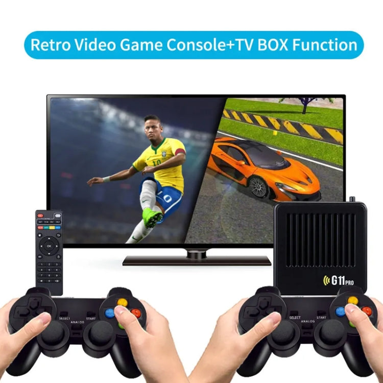 G11 PRO Game Machine TV Box Dual System HDMI HD 4K Retro Arcade, Style: 64G 30,000+ Games - Pocket Console by PMC Jewellery | Online Shopping South Africa | PMC Jewellery | Buy Now Pay Later Mobicred