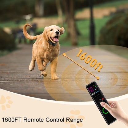 Ordinary Screen Remote Control Pet Electric Shock Circular Dog Trainer(Black) - Training Aids by PMC Jewellery | Online Shopping South Africa | PMC Jewellery | Buy Now Pay Later Mobicred