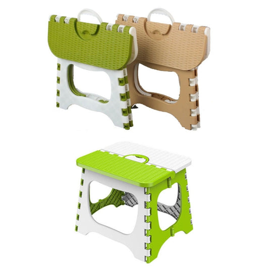 Medium Outdoor Camping Decking Chair Portable Household Foldable Bench(Color Random Delivery) - Storage Chairs by PMC Jewellery | Online Shopping South Africa | PMC Jewellery