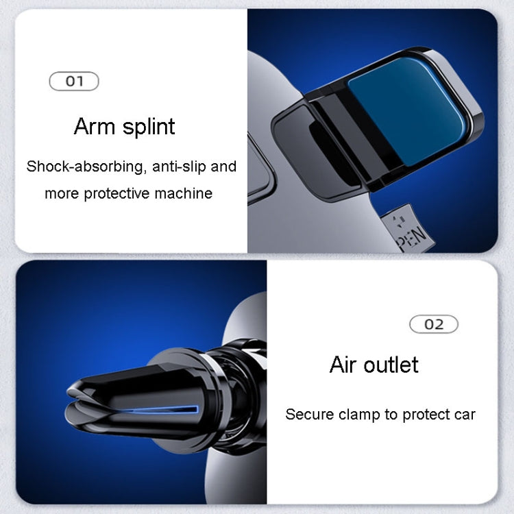 2 In 1 Car Cell Phone Telescopic Holder Universal Automobile Navigation Bracket - Car Holders by PMC Jewellery | Online Shopping South Africa | PMC Jewellery | Buy Now Pay Later Mobicred