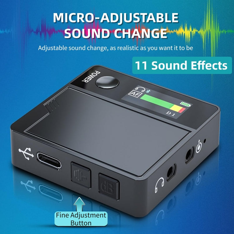 A9 Mobile Phone Computer Live Recording Mini Color Screen Display Sound Card Voice Changer, Spec: English Set - Live Sound Effects Processors by PMC Jewellery | Online Shopping South Africa | PMC Jewellery | Buy Now Pay Later Mobicred