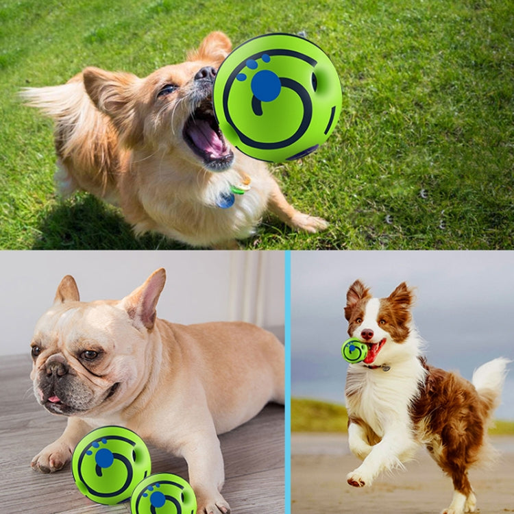 14cm Dog Puppy Pet Toy Ball Bite Resistant Sound Relieving Interactive Toys - Rubber Silicone Toys by PMC Jewellery | Online Shopping South Africa | PMC Jewellery