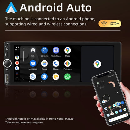 Car Universal Radio Wireless Bluetooth Hands-Free Android Navigation, Memory: 1+32G - Car MP3 & MP4 & MP5 by PMC Jewellery | Online Shopping South Africa | PMC Jewellery | Buy Now Pay Later Mobicred