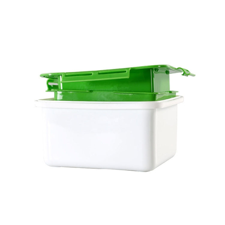 Household Tofu Squeezer Kitchen Built-In Tofu Draining Machine(White And Green) - Filters by PMC Jewellery | Online Shopping South Africa | PMC Jewellery