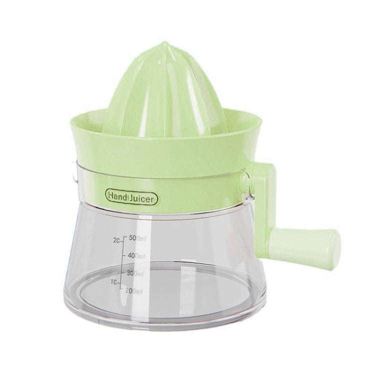 Household Manual Juicer Kitchen Hand Crank Fruit Extractor(Green) - Stirrer & Squeezer by PMC Jewellery | Online Shopping South Africa | PMC Jewellery