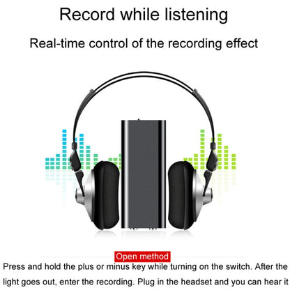 Q25 Intelligent Voice Recorder With Screen HD Noise Canceling Back Clip Voice Reporter, Size: 16GB(Black) - Recording Pen by PMC Jewellery | Online Shopping South Africa | PMC Jewellery | Buy Now Pay Later Mobicred