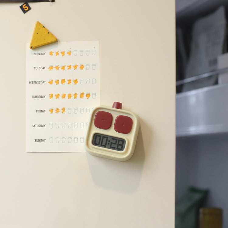 H-C-06 Robot Kitchen Timer Children Time Management Running Exercise Timer(Yellow) - Digital Countdown by PMC TechLife | Online Shopping South Africa | PMC TechLife | Buy Now Pay Later Mobicred