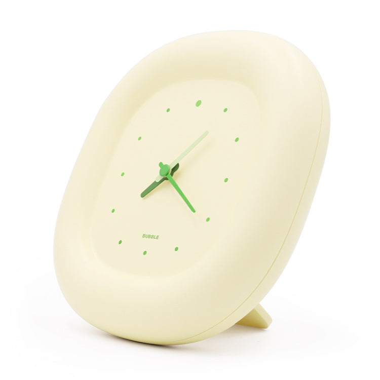 Desktop Wall-mounted Dual-purpose Decorative Silent Bubble Clock(Yellow) - Alarm Clocks by PMc TechLife | Online Shopping South Africa | PMc TechLife | Buy Now Pay Later Mobicred