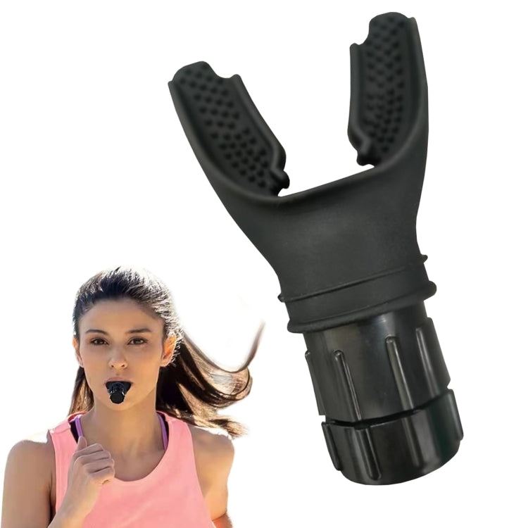 Breathing Exerciser Trainer Adjusts Resistance Lung Capacity Strengthener(Black) - Others by PMC Jewellery | Online Shopping South Africa | PMC Jewellery