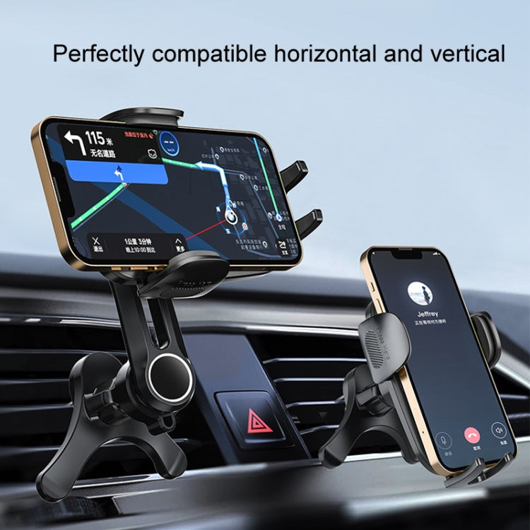 Car Air-conditioning Vent Y-shaped Base Mobile Phone Holder, Color: Tenth Generation Green - Car Holders by PMC Jewellery | Online Shopping South Africa | PMC Jewellery | Buy Now Pay Later Mobicred