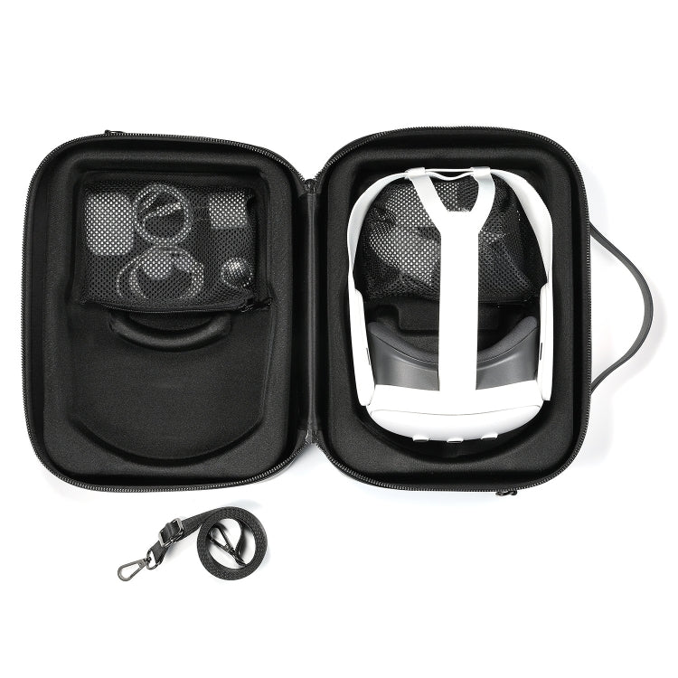 For Apple Vision Pro Headset Multifunctional Storage Bag Carrying Case(Black) - VR Accessories by PMC Jewellery | Online Shopping South Africa | PMC Jewellery | Buy Now Pay Later Mobicred