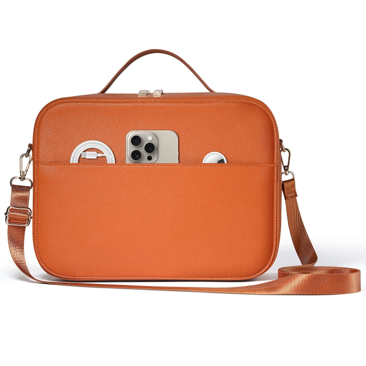 For Apple Vision Pro Headset Multifunctional Storage Bag Carrying Case(Brown) - VR Accessories by PMC TechLife | Online Shopping South Africa | PMC TechLife | Buy Now Pay Later Mobicred