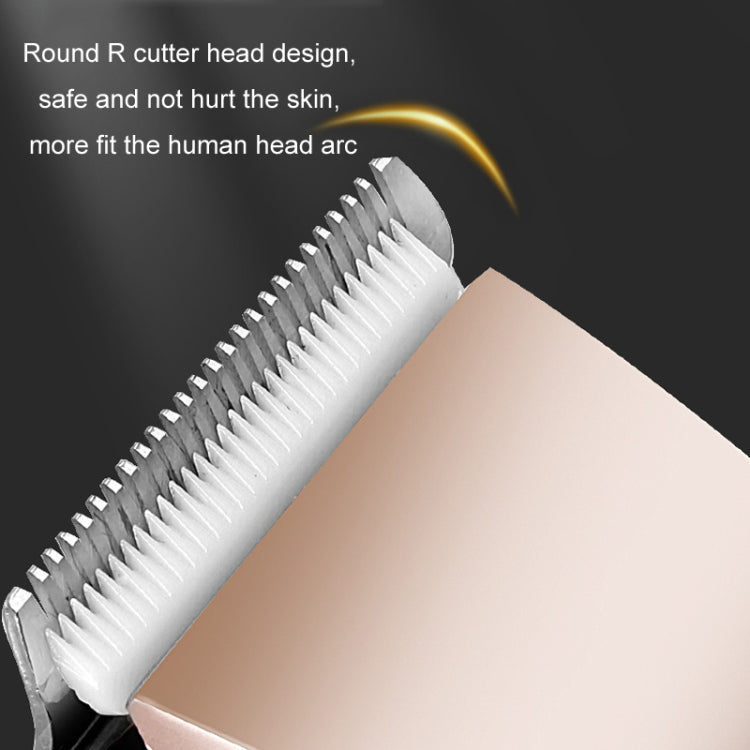 Rechargeable Hair Clipper Pet Shaver(Gold Black Pattern) - Electric Shavers by PMC TechLife | Online Shopping South Africa | PMC TechLife | Buy Now Pay Later Mobicred
