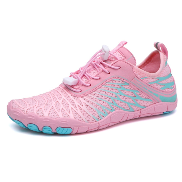 Womens Girls Water Shoes Quick Dry Aqua Socks Barefoot Beach Shoes Comfort Swim Sneakers, Size: 37(Pink) - Flat Shoes by PMC Jewellery | Online Shopping South Africa | PMC Jewellery