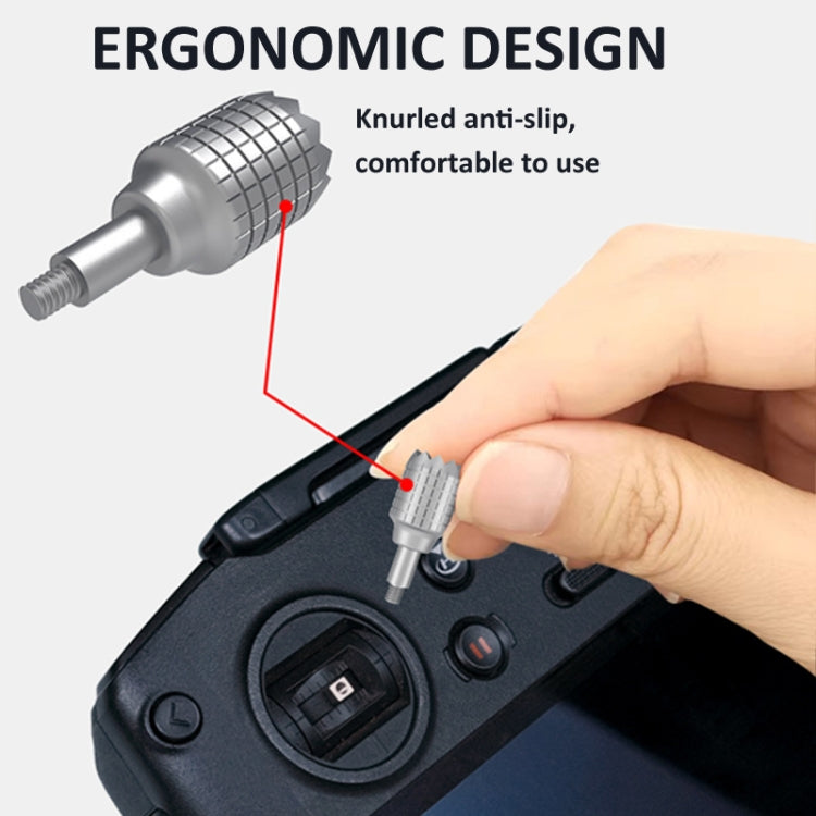 For DJI RC Pro Remote Control LKTOP Joystick Thumb Rocker(Gray) - Others by LKTOP | Online Shopping South Africa | PMC TechLife | Buy Now Pay Later Mobicred