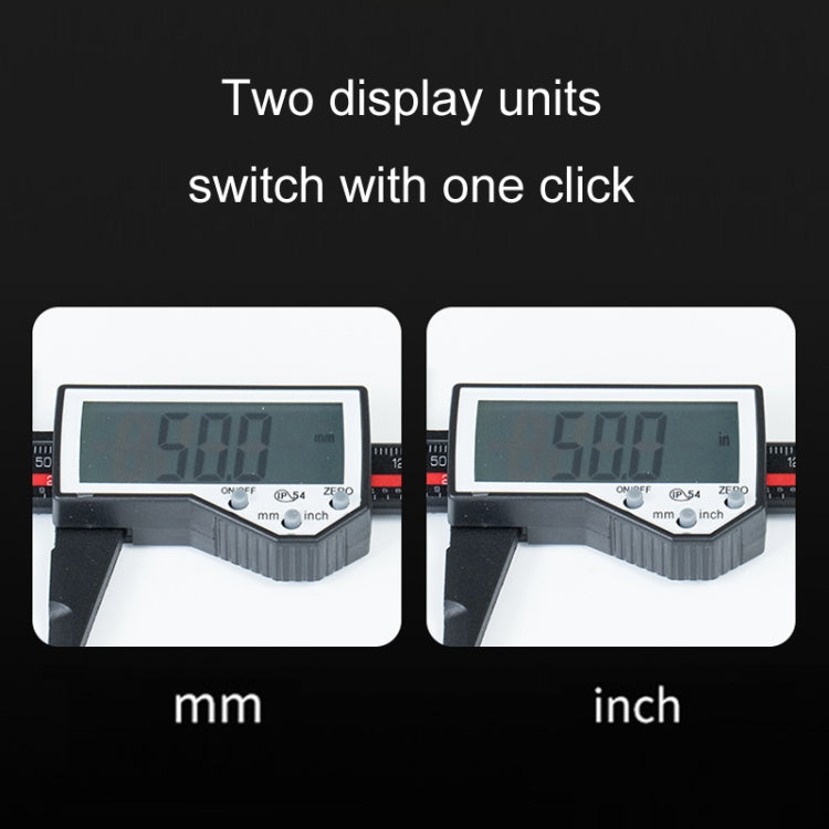 237MM Large Screen Electronic Digital Caliper For Inner Outer Diameter Measurement - Measuring Tools by PMC TechLife | Online Shopping South Africa | PMC TechLife