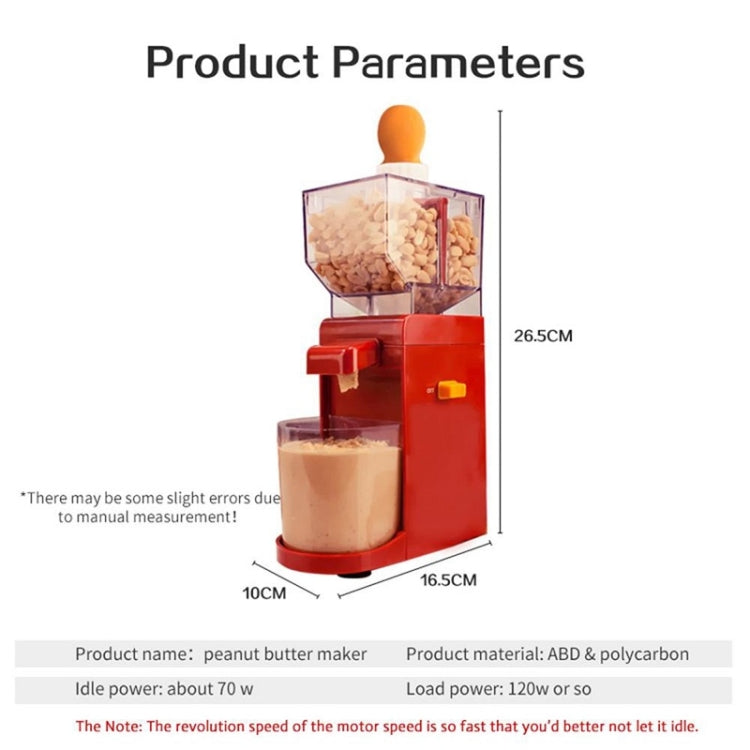 Household Electric Peanut Butter Machine Small Cooking Grinder(EU Plug) - Stirrer & Squeezer by PMC Jewellery | Online Shopping South Africa | PMC Jewellery