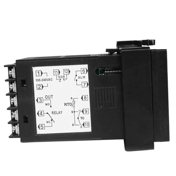 SINOTIMER MC101 Universal Input Short Case PID Intelligent Temperature Controller Meter Heating Cooling Relay SSR Solid State Output - Thermostat & Thermometer by SINOTIMER | Online Shopping South Africa | PMC Jewellery | Buy Now Pay Later Mobicred