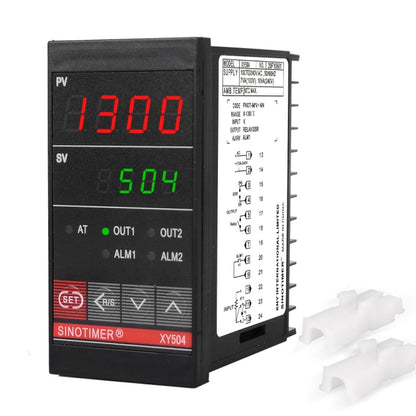 SINOTIMER XY504 Smart Temperature Control Instrument Short Case PID Heating Refrigeration Relay SSR Solid State Output - Thermostat & Thermometer by SINOTIMER | Online Shopping South Africa | PMC Jewellery | Buy Now Pay Later Mobicred