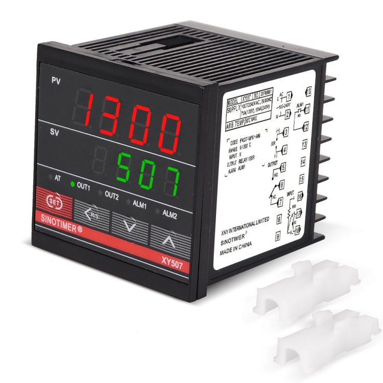 SINOTIMER XY507 Smart Temperature Control Instrument Short Shell PID Heating Relay SSR Solid State Output - free shipping - PMC TechLife - Order now!
