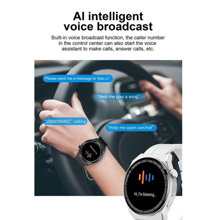 GT3Pro 1.28-Inch Health Monitoring Bluetooth Call Smart Watch With NFC, Color: Black Leather - Smart Watches by PMC Jewellery | Online Shopping South Africa | PMC Jewellery