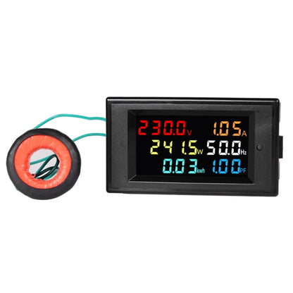 SINOTIMER SPM003 AC LED Digital Voltmeter Frequency Factors Meter Power Monitor, Specification: AC80-300V 100A - Current & Voltage Tester by SINOTIMER | Online Shopping South Africa | PMC Jewellery | Buy Now Pay Later Mobicred