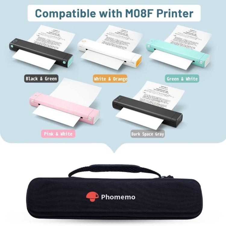 Phomemo Portable Storage Bag For M08F / P831 Printer(Gray) - Printer Accessories by Phomemo | Online Shopping South Africa | PMC Jewellery | Buy Now Pay Later Mobicred